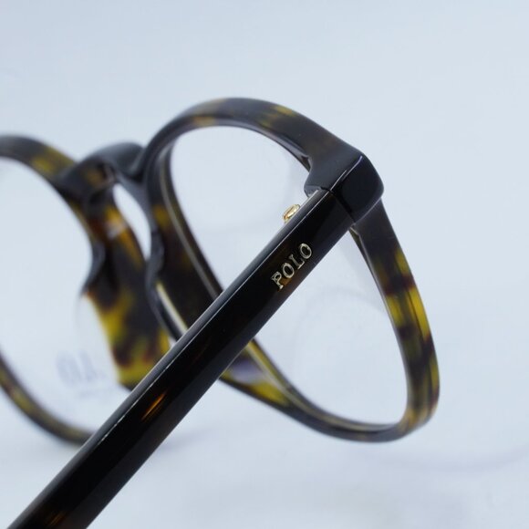 Polo Ralph Laurent PH2254F 5003 Eyeglasses Shiny Dark Havana 51mm Frame - Picture 6 of 8